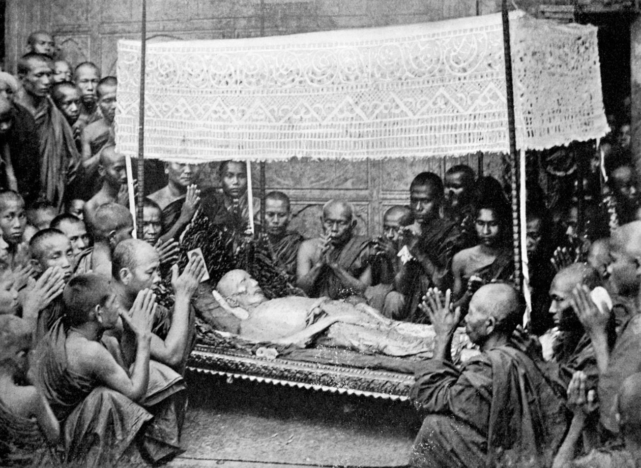 死の習慣、ビルマ、1920 作： 不明