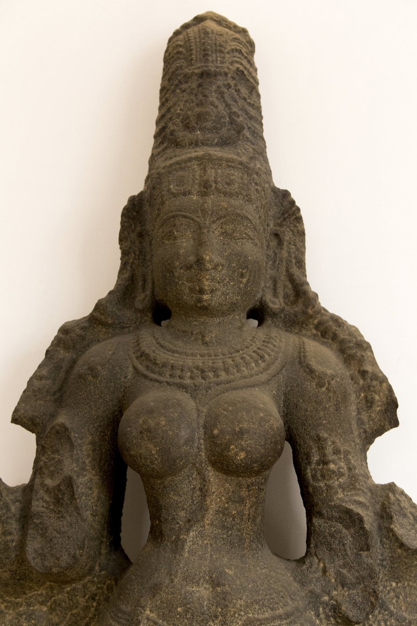 デリー国立博物館。Parvati。パンディヤ 作： 不明