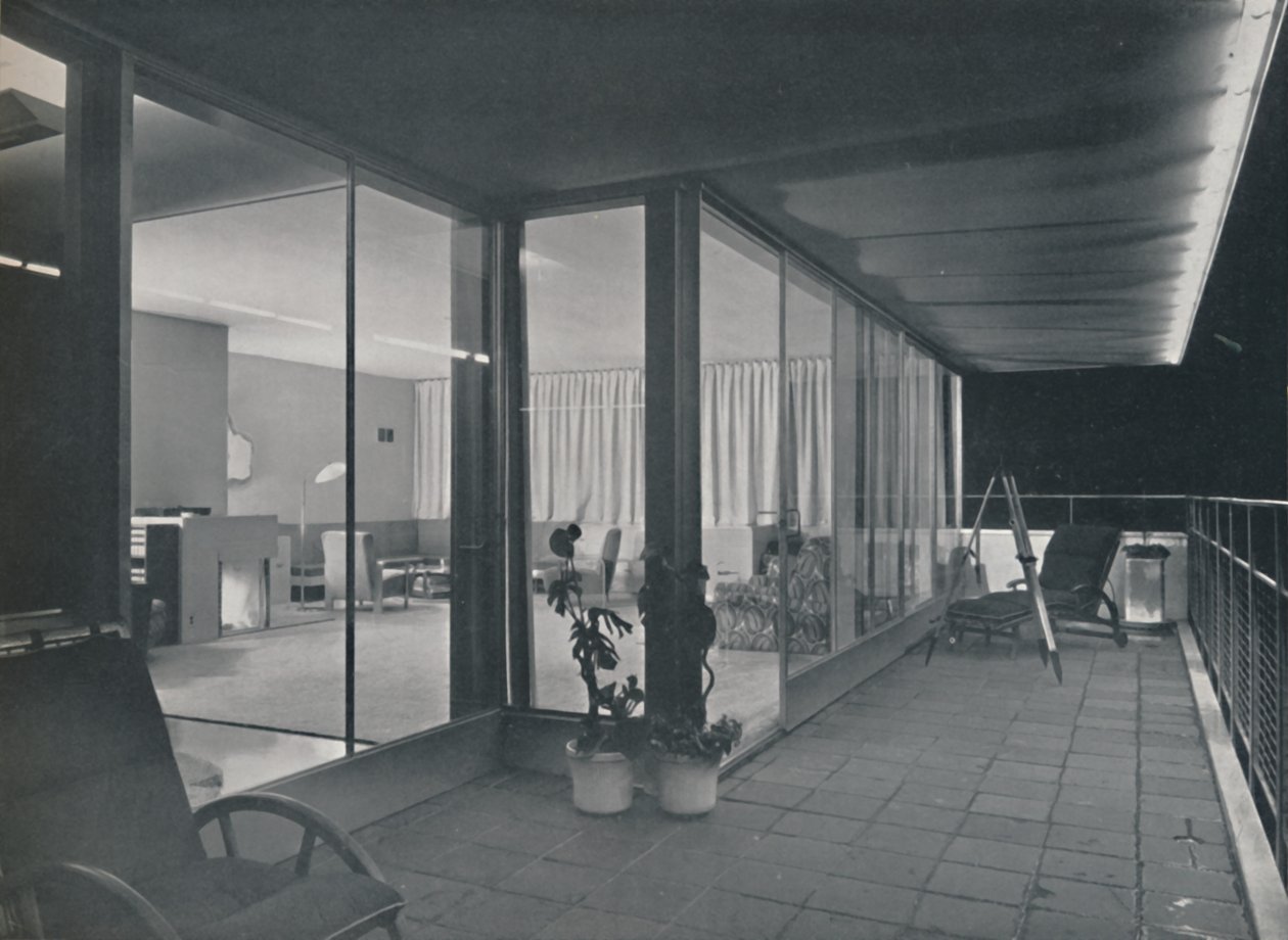 Richard J. Neutras Multistory House、1942の詳細 作： 不明