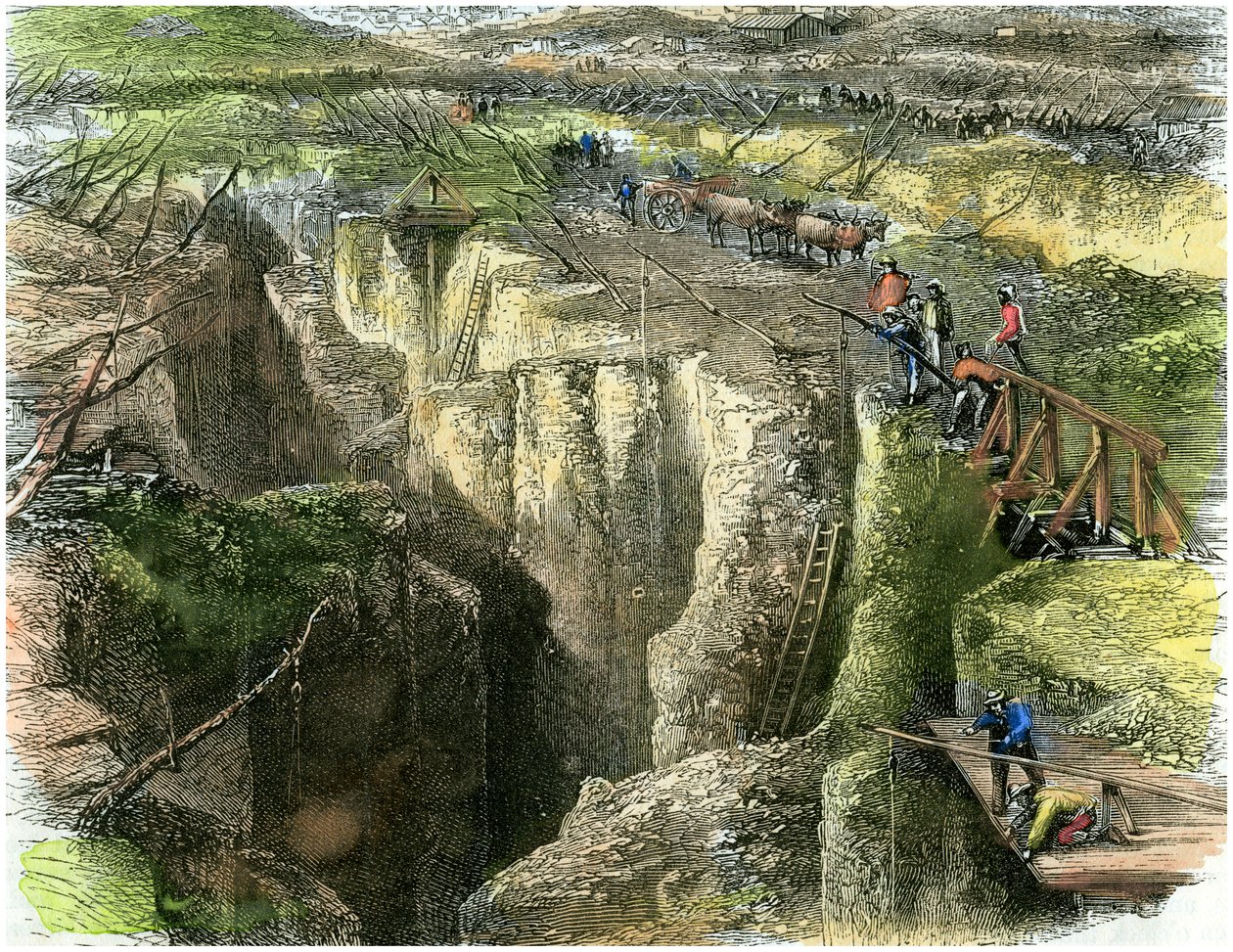 ダイヤモンドフィールド、c1880 作： 不明