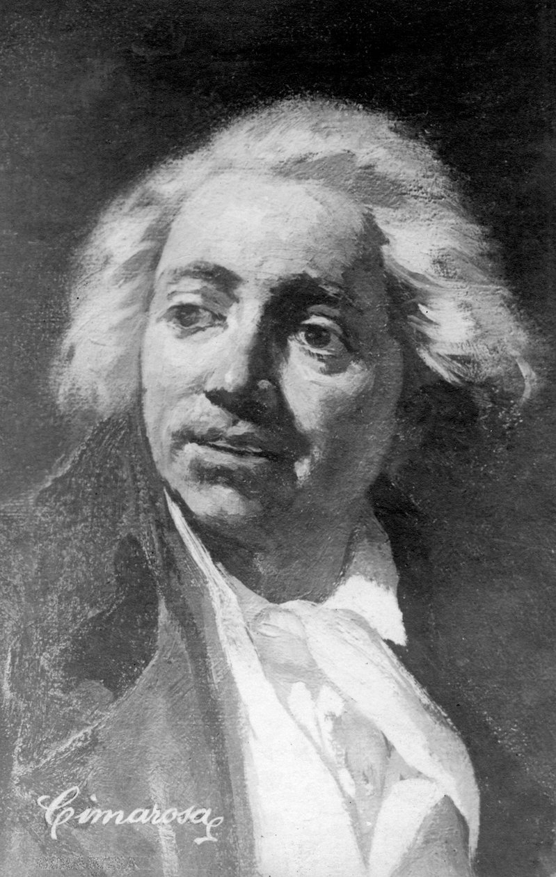 ドメニコチマローザ1749-1801、イタリアの作曲家、20世紀 作： 不明