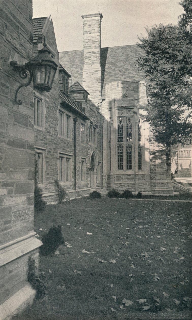 寮と食堂。プリンストン大学、ニュージャージー、c1922 作： 不明