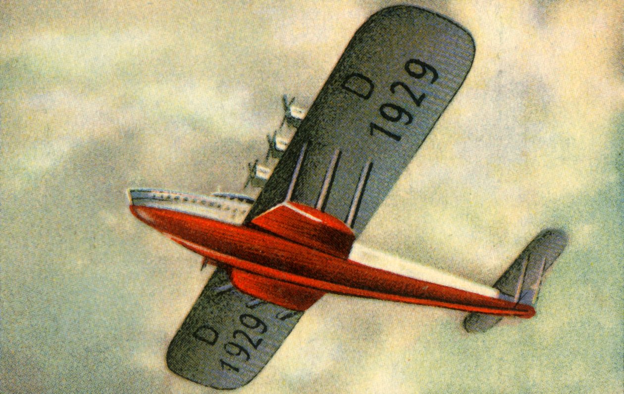 ドルニエドXI飛行船、1920年代、1932年。 作： 不明