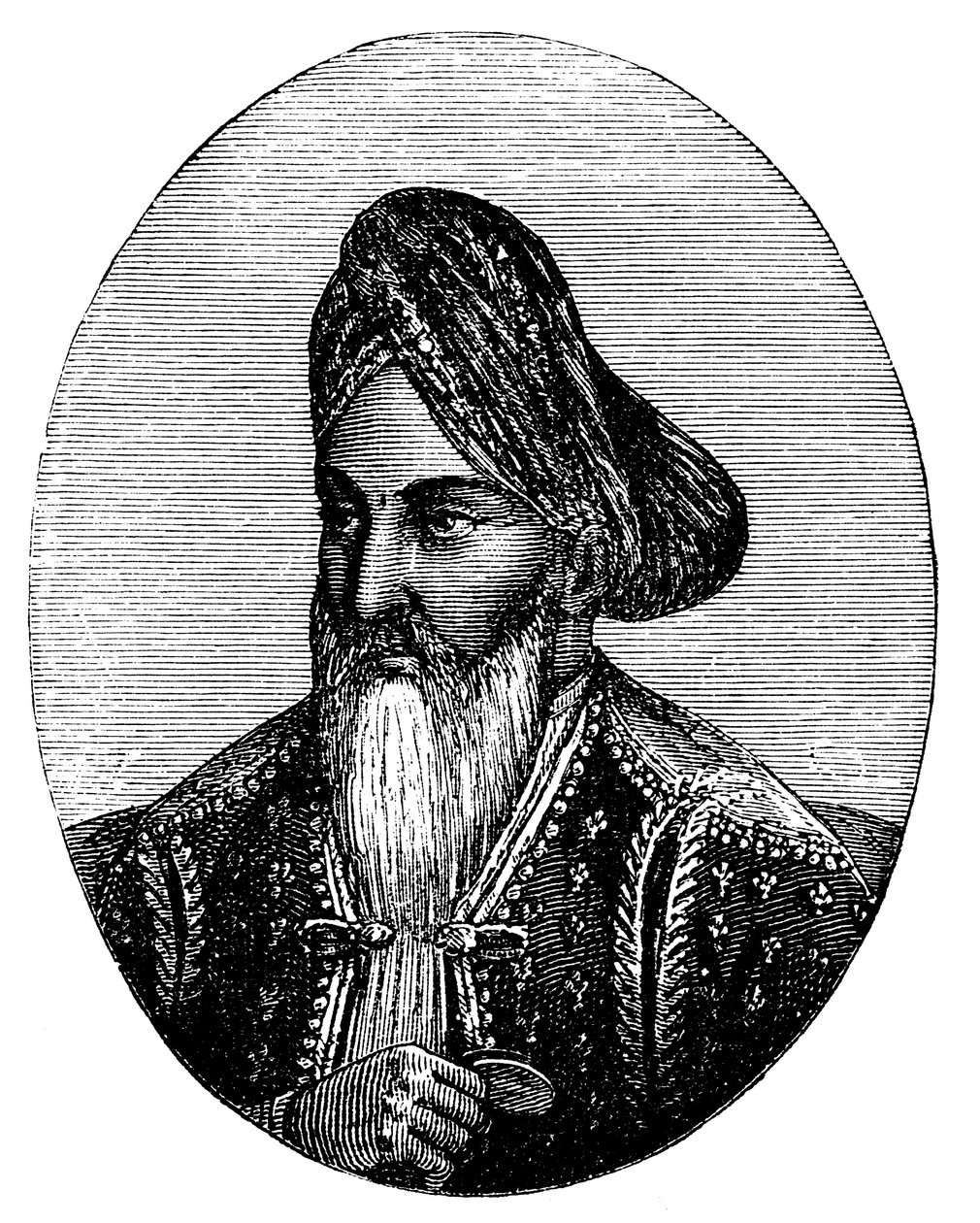 Dost Mohammad Khan 1793-1863アフガニスタンの統治者、c1880 作： 不明