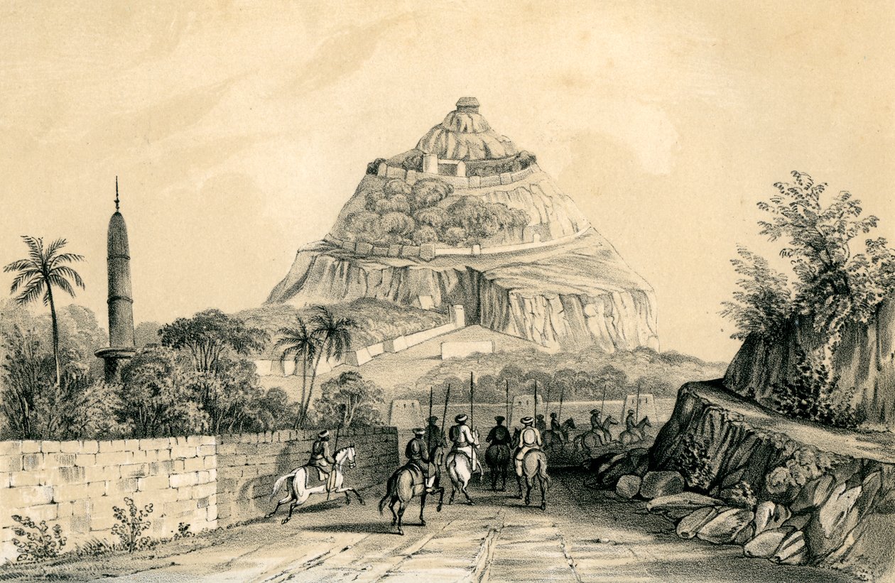 1847年、インド、ダウラタバード 作： 不明