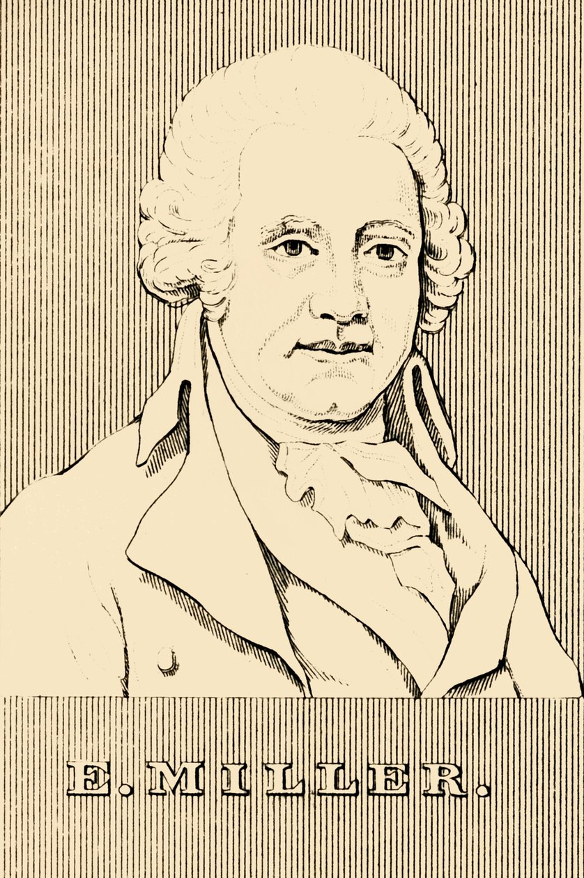 E.ミラー、c1731-1807、1830年。 作： 不明