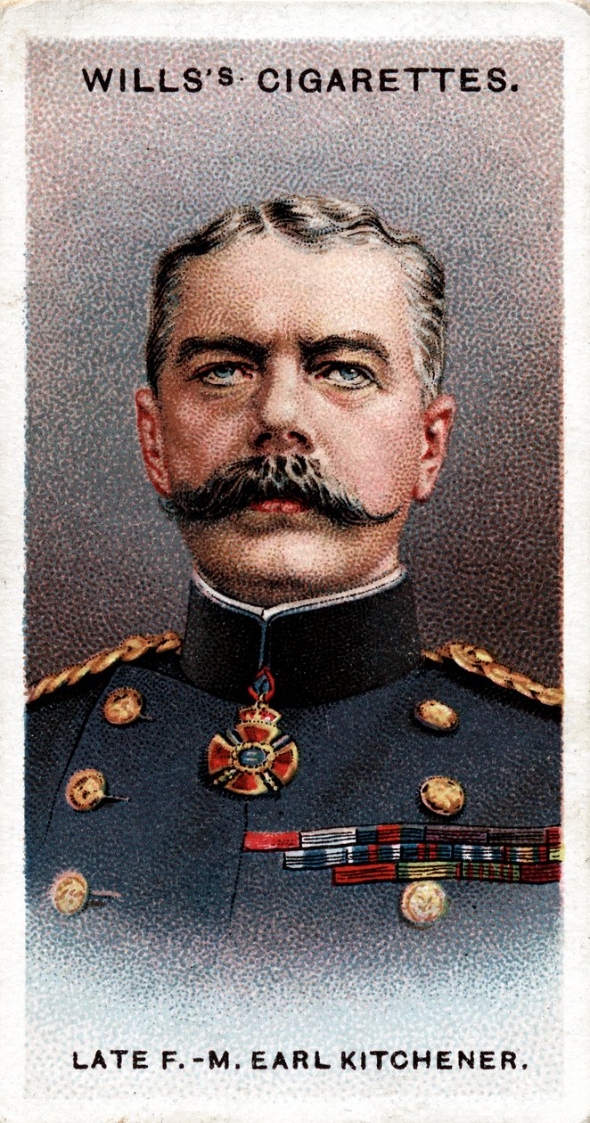 ハルツームのアールキッチナー、アイルランド生まれのイギリスの兵士と政治家、1900年代、1917年 作： 不明