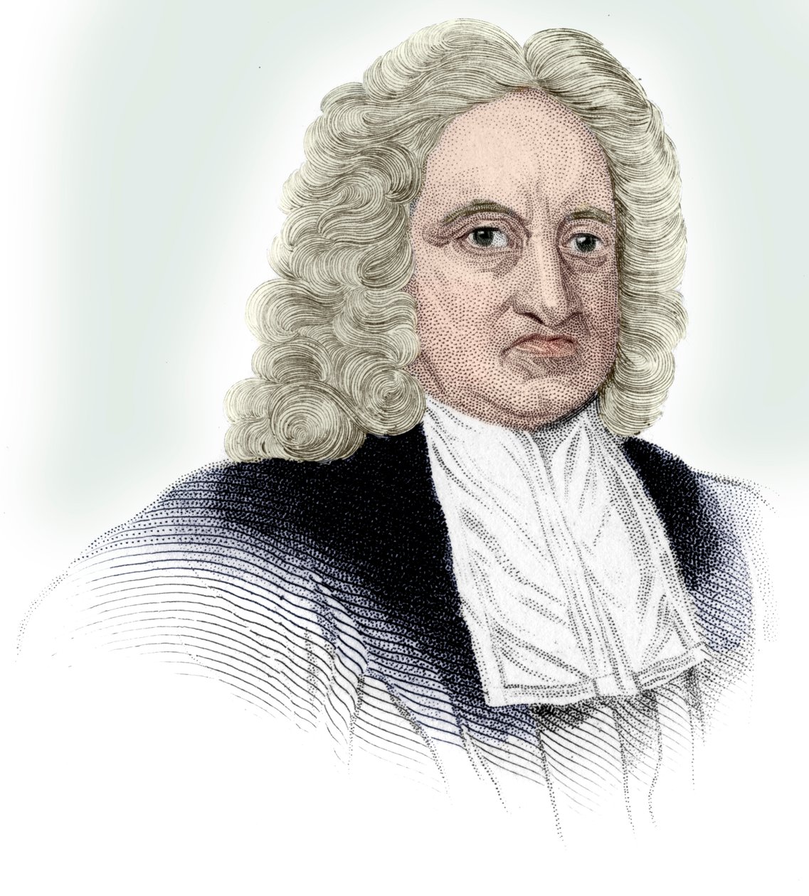 エドモンドハレー、英語の天文学者、数学者、気象学者、物理学者、c1850 作： 不明