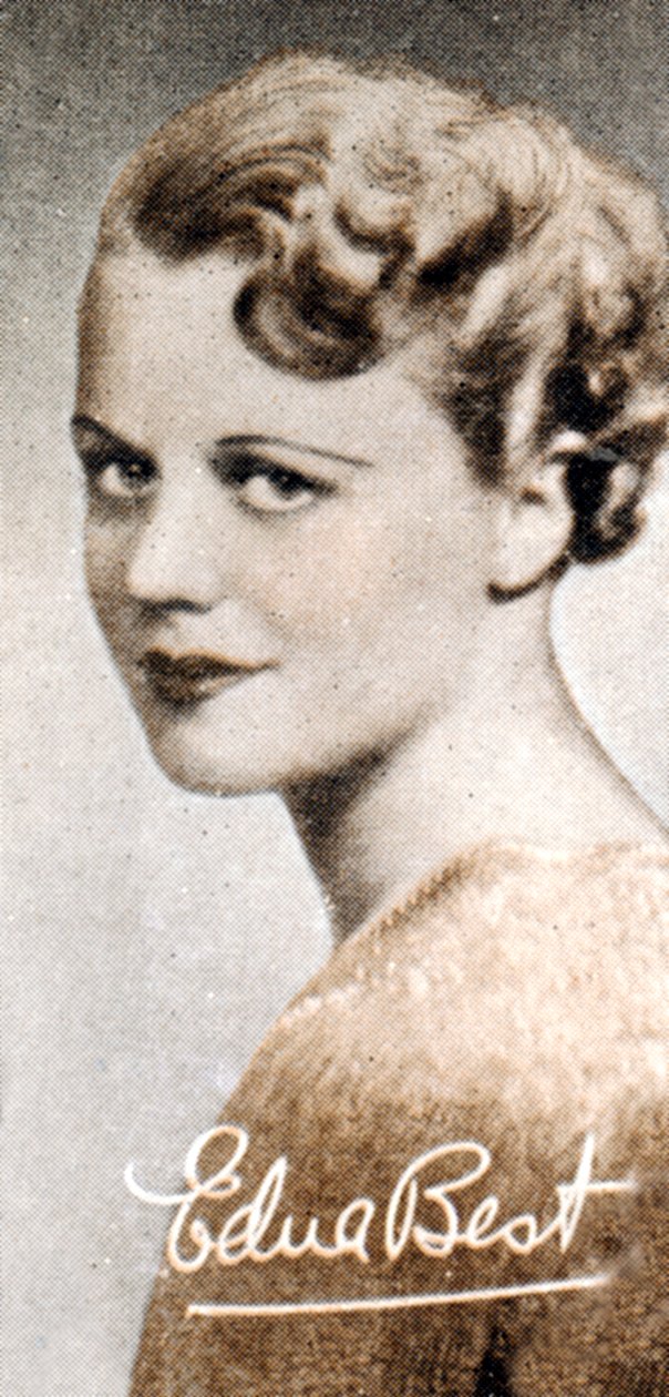 エドナ・ベスト1900-1974、イギリスの舞台と映画女優、1935 作： 不明