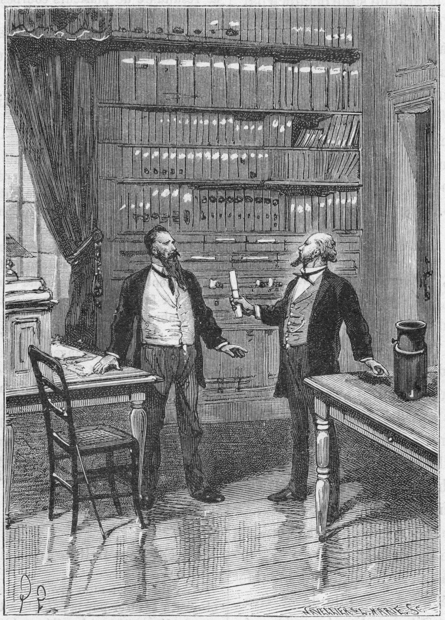アメリカの発明家であるエリシャ・グレイは、1876年、1890年、1890年に電話の警告を提示しました。 作： 不明