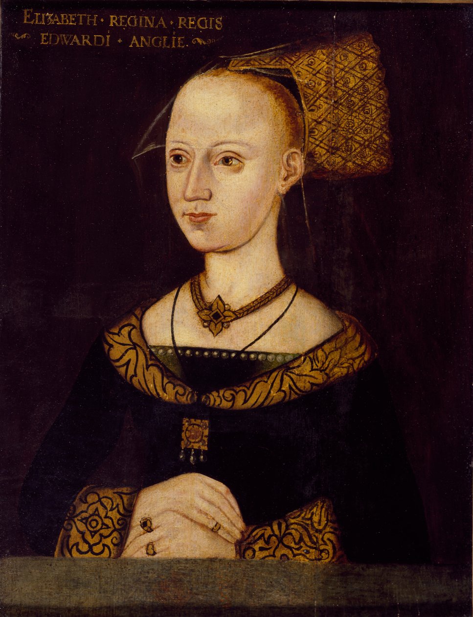 エリザベス・ウッドヴィル、エドワード4世の女王、c1500 作： 不明