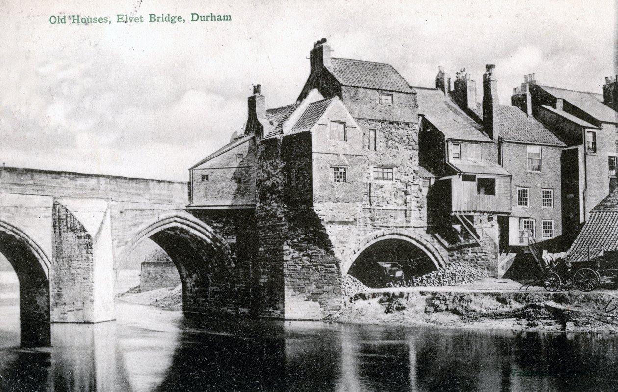 エルベト橋、ダラム、1905 作： 不明