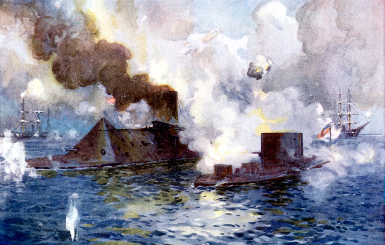 南軍とユニオニストの間の関与、南北戦争、1852年c1890年 作： 不明