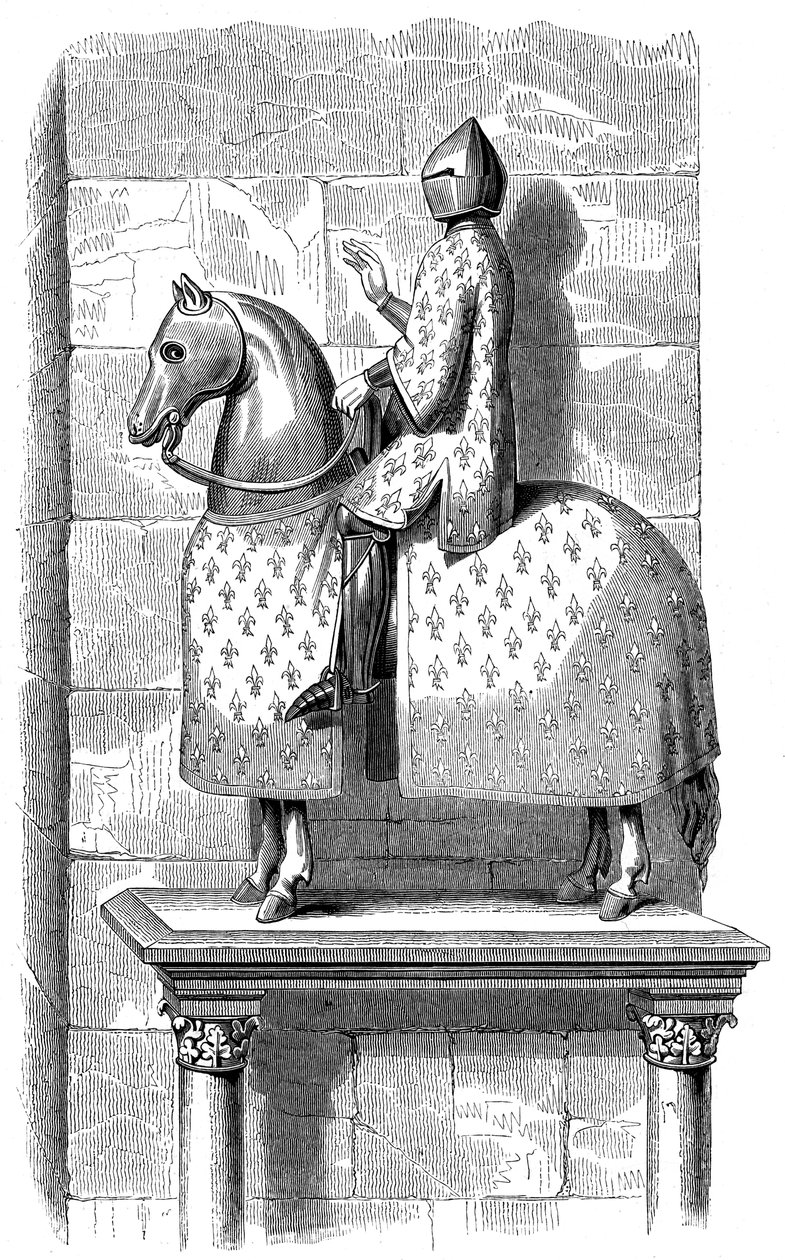 フィリップルベル王の騎馬像、1575年1849年 作： 不明