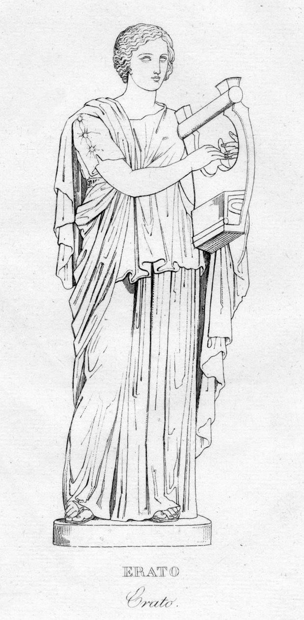エラト、c1850 作： 不明