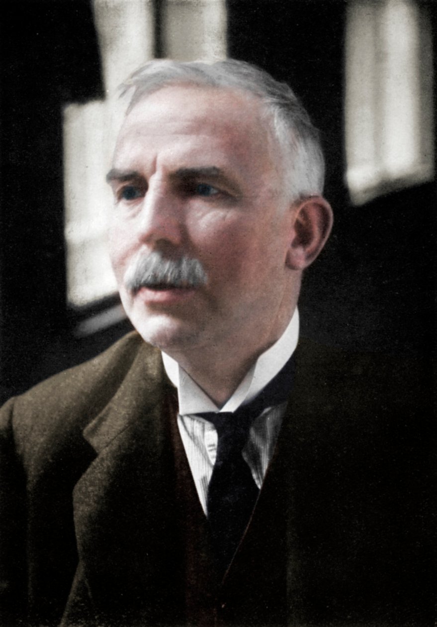 アーネスト・ラザフォード1871-1937、ノーベル賞を受賞した原子物理学者、c1908。 作： 不明