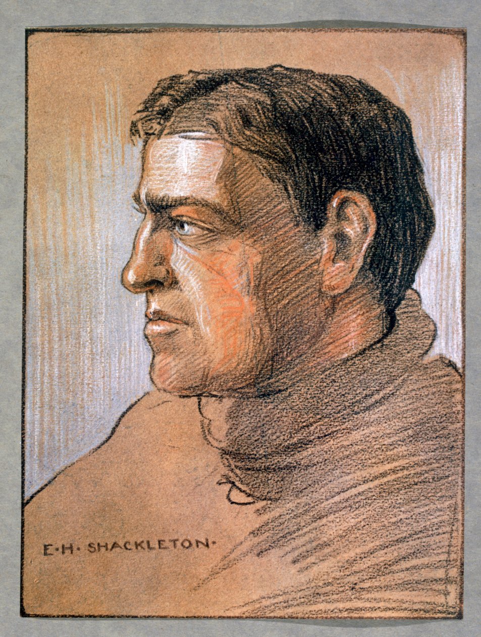 アーネスト・シャクルトン、英国の探検家、c1909 作： 不明
