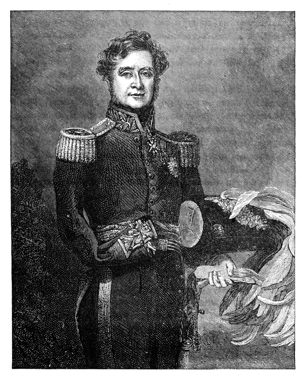フィッツロイ・ジェームズ・ヘンリー・サマセット1788-1855、イギリス軍第1男爵ラグラン 作： 不明