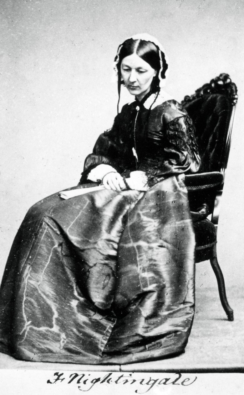 フローレンス・ナイチンゲール1820-1910、1854 作： 不明