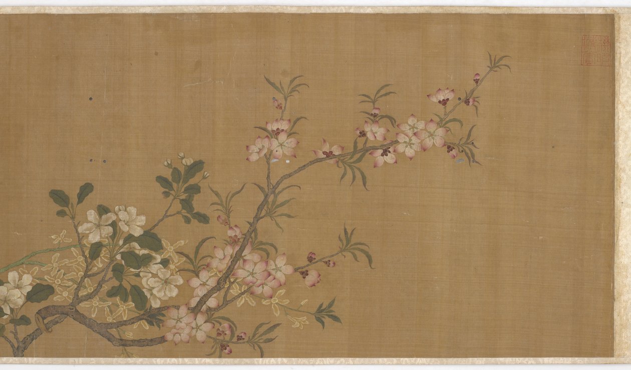 花、明代、16～17世紀。 作： 不明
