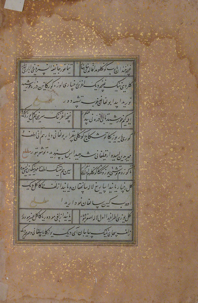 16世紀初頭、Mir Ali Shir Nava