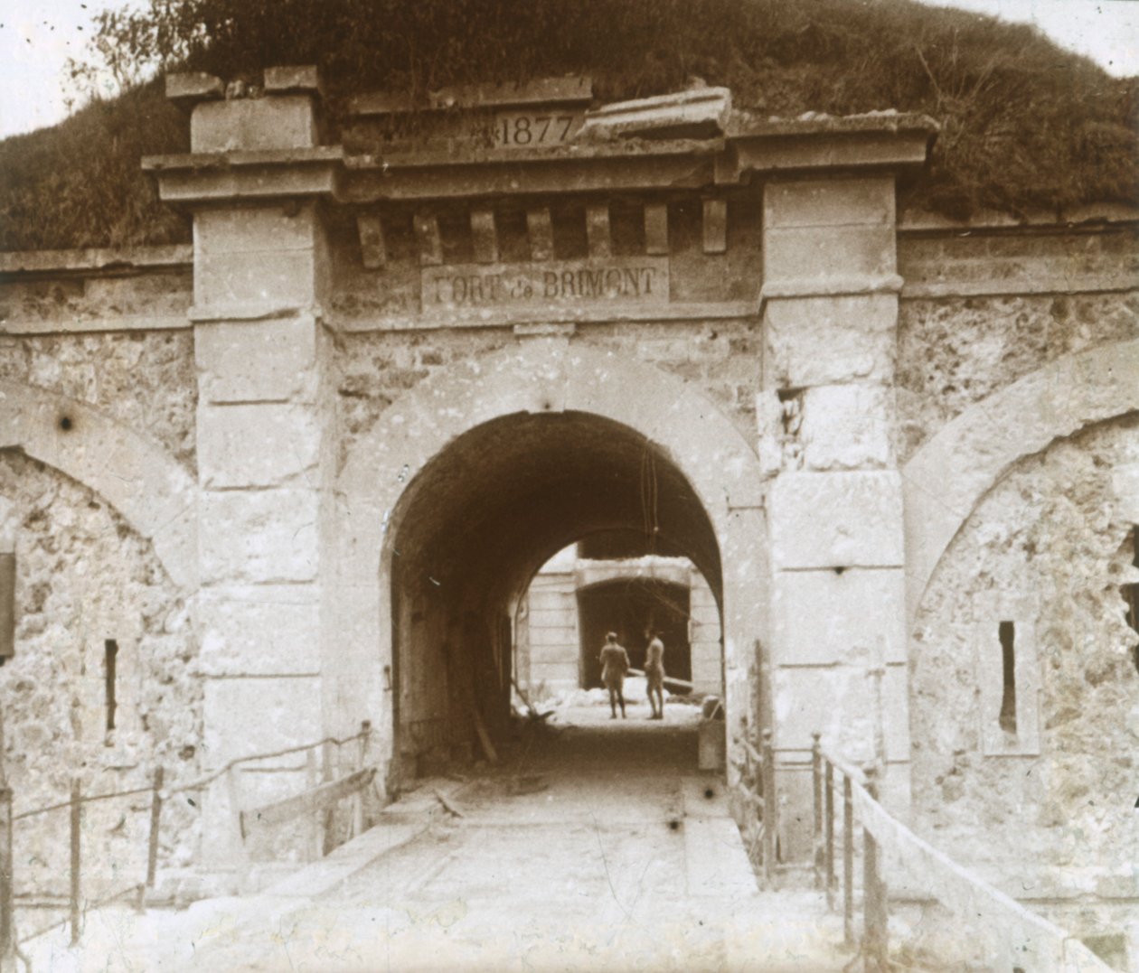 北フランス、ランス、ブリモント砦、c1914-c1918 作： 不明