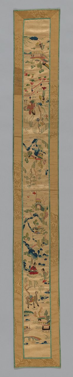 フラグメントスリーブバンド、中国、清王朝1644-1911、185075。 作： 不明