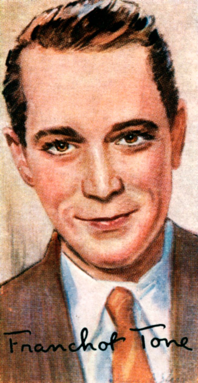 フランコットトーン、1905-1968、アメリカの俳優、20世紀 作： 不明