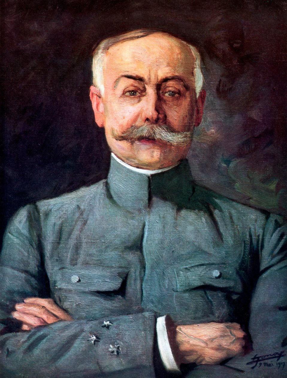 フランソワ・アントワーヌ、第一次世界大戦フランス将軍、1926年 作： 不明