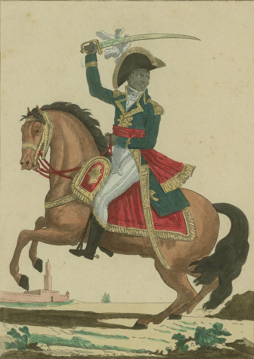François-DominiqueToussaint Louverture 1743-1803、1800年頃。 作： 不明