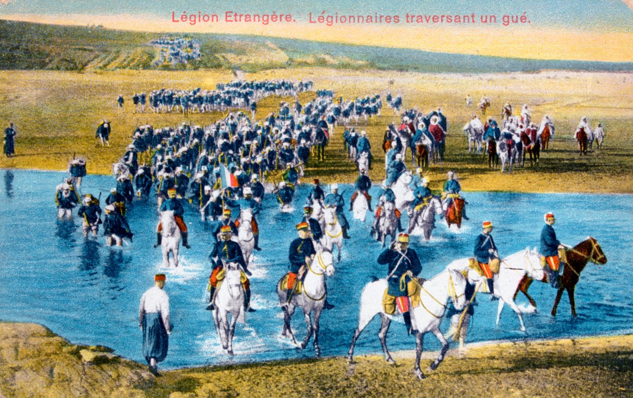 フランス外人部隊、モロッコ、c1900 作： 不明