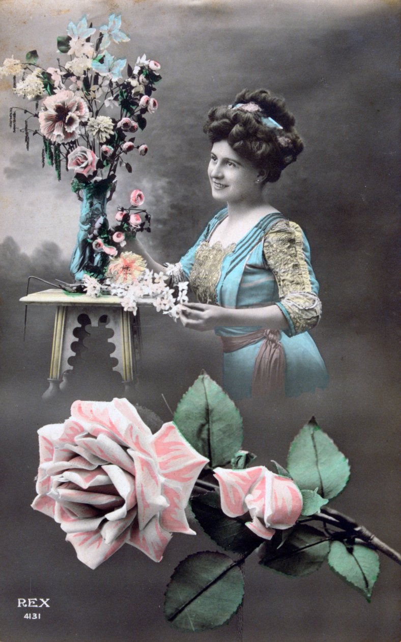 フランスのはがき、c1900 作： 不明