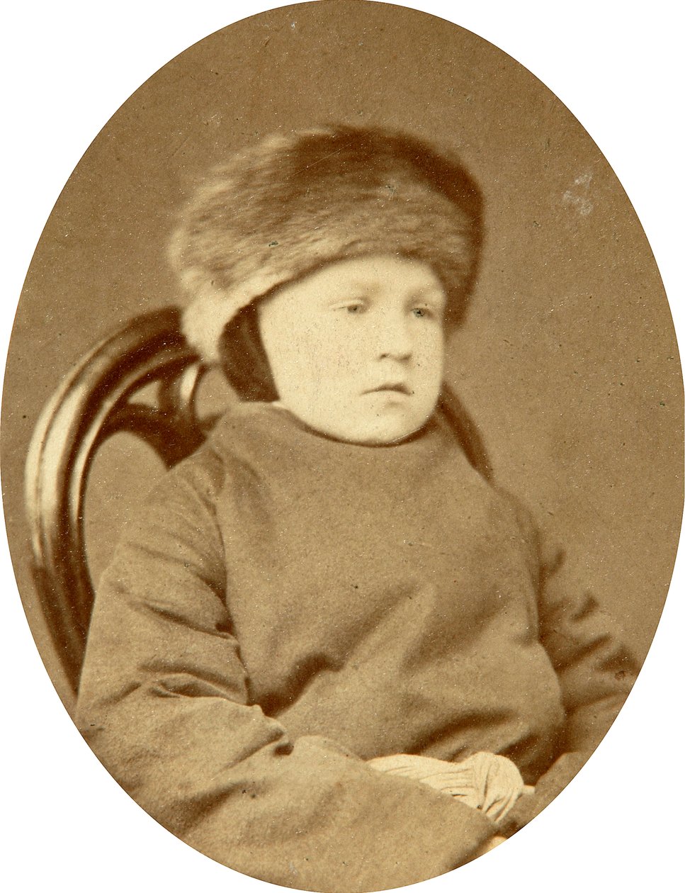 ロシアの作家フョードル・ドストエフスキーの息子、フョードル・フョードレヴィッチ・ドストエフスキー、1870年代 作： 不明