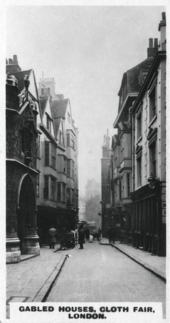 切妻の家、布フェア、ロンドン、c1920s 作： 不明
