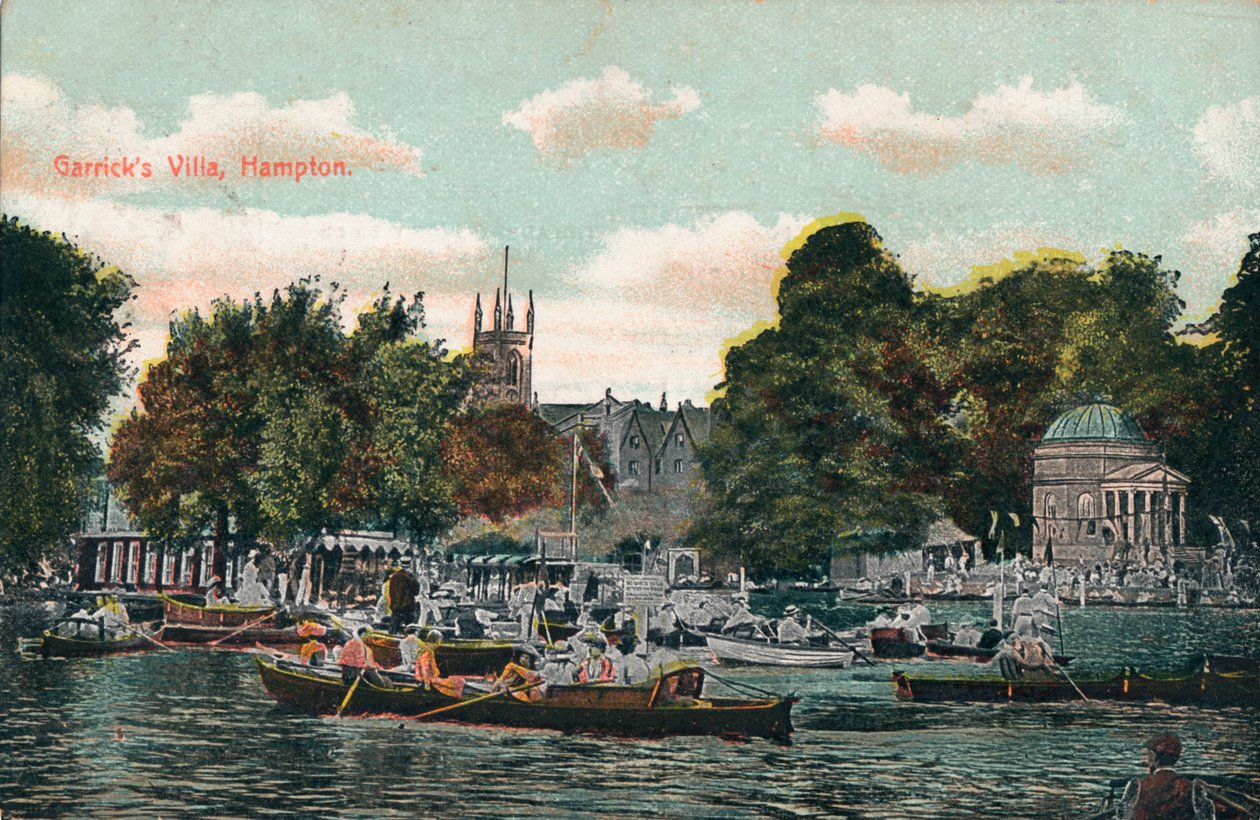Garricks Villa、ハンプトン、c1910 作： 不明