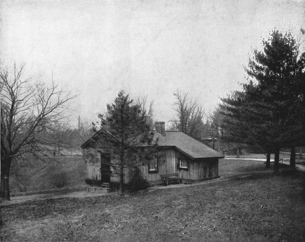 General Grants Log Cabin、フェアマウントパーク、フィラデルフィア、米国、c1900。 作： 不明