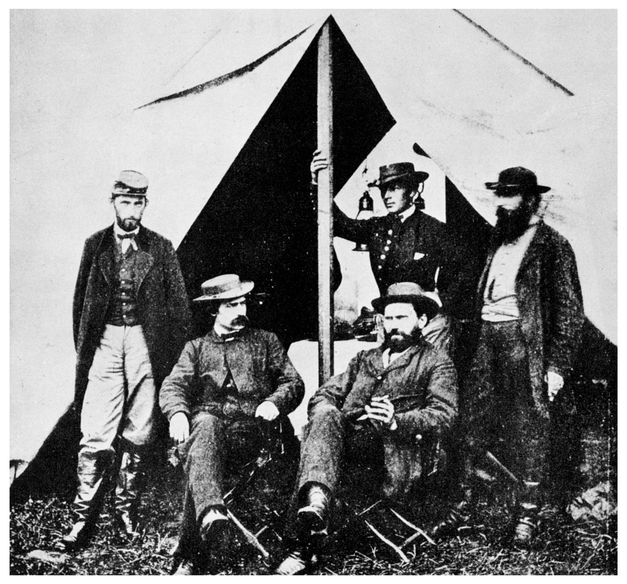 マクレラン将軍の本部、アンティータム、メリーランド、南北戦争、1861-1862 1955 作： 不明