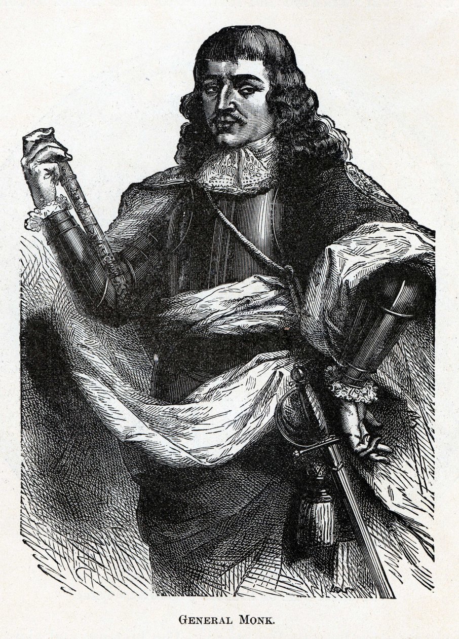 モンク将軍、1882 作： 不明