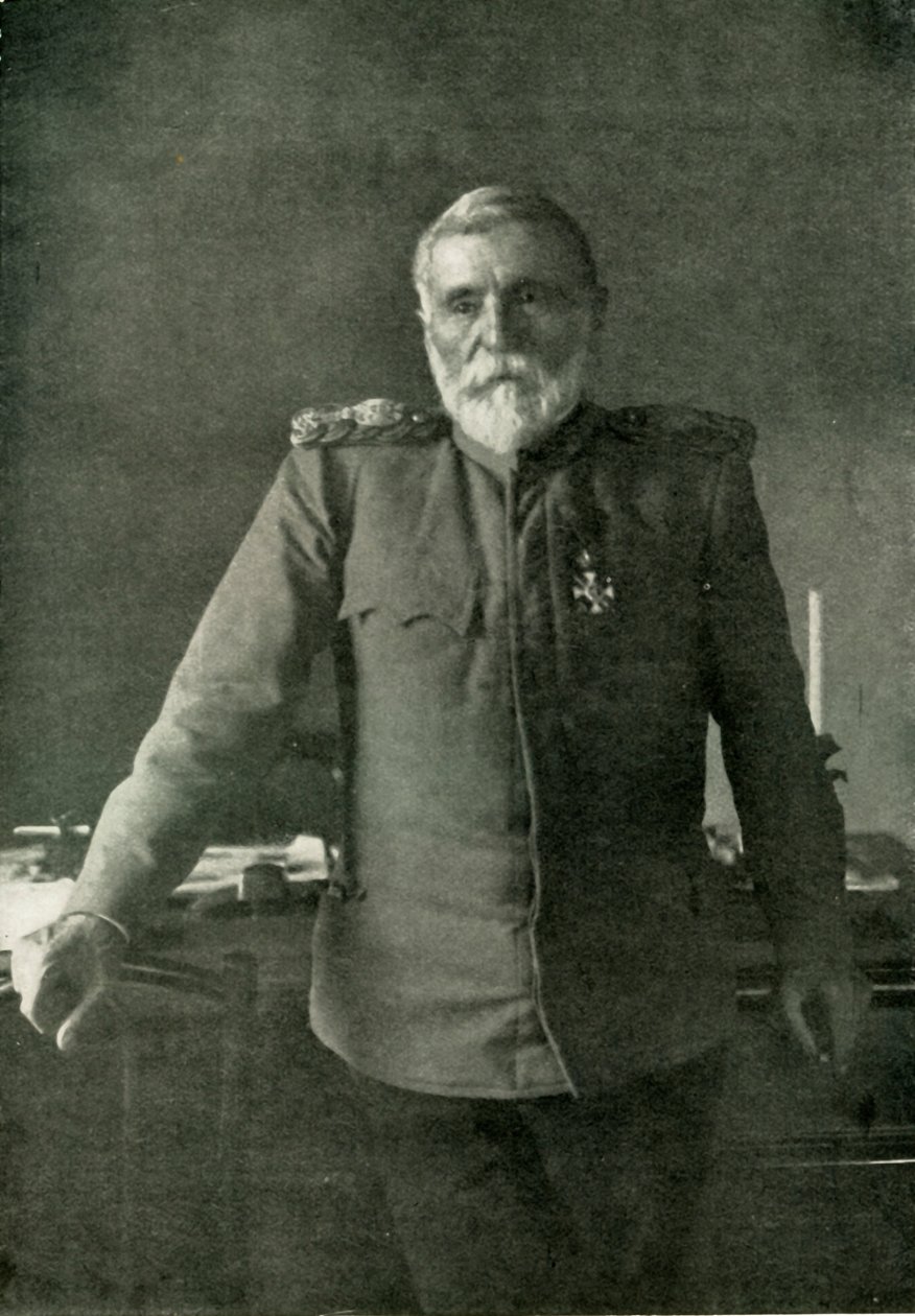 Putnik将軍、1915年、1919年。 作： 不明