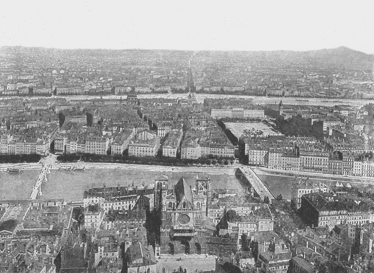 全体像、フランス、リヨン、1895年。 作： 不明