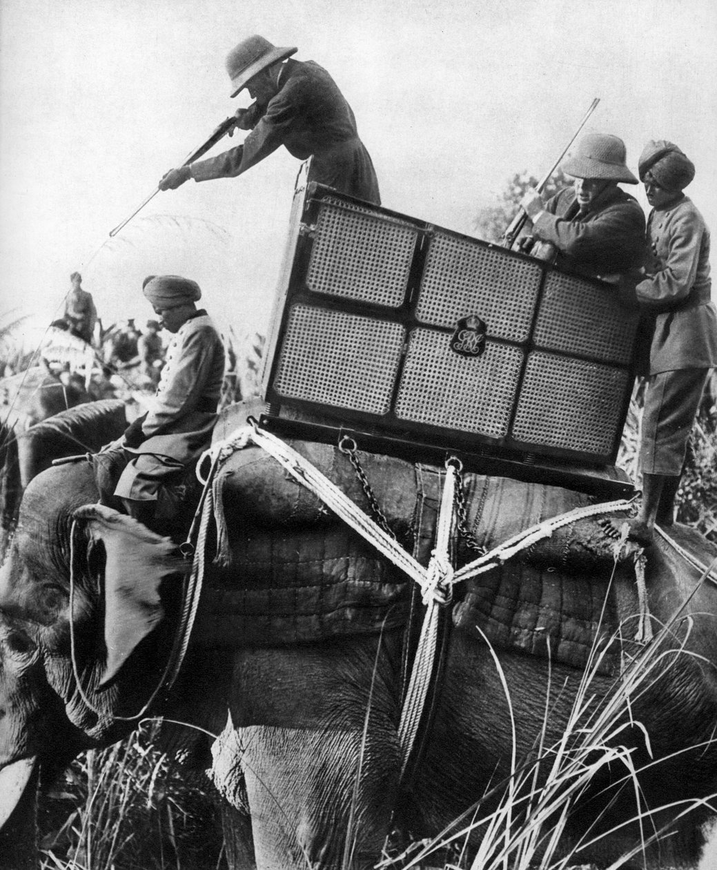 ジョージV射撃虎、インド、1911年、1935年 作： 不明