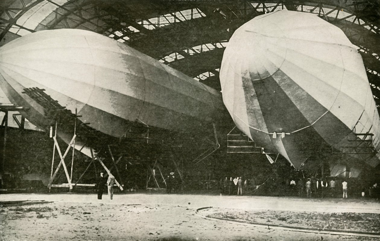 ドイツ空軍のドレッドノート、1919年。 作： 不明