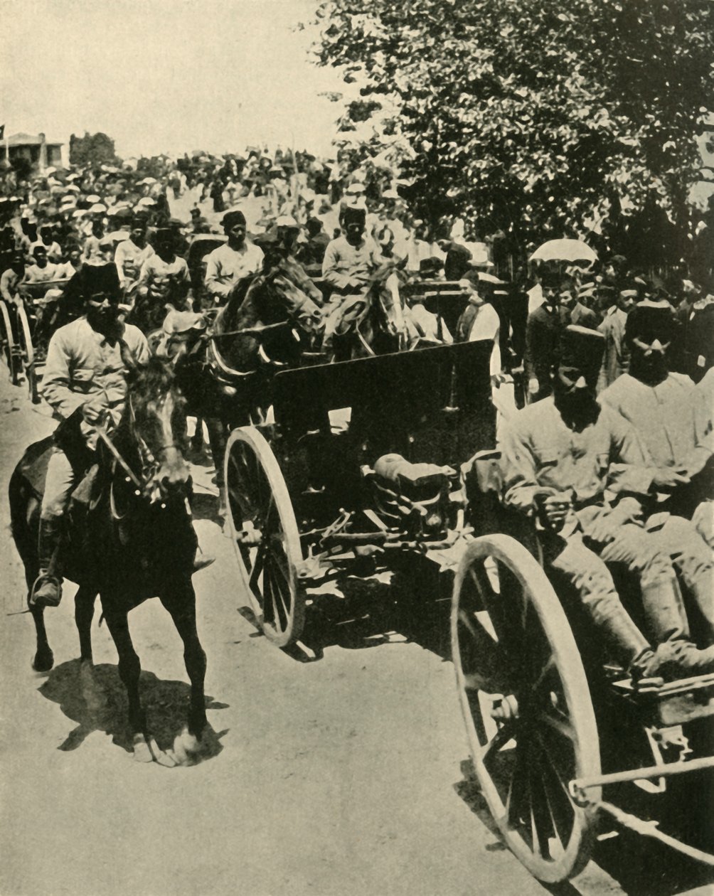 トルコ軍のドイツ軍備、第一次世界大戦、c1914、c1920。 作： 不明