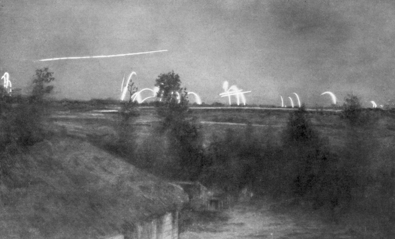 ドイツの大砲、シャンパーニュ戦線、フランス、第一次世界大戦、1915 1929 作： 不明