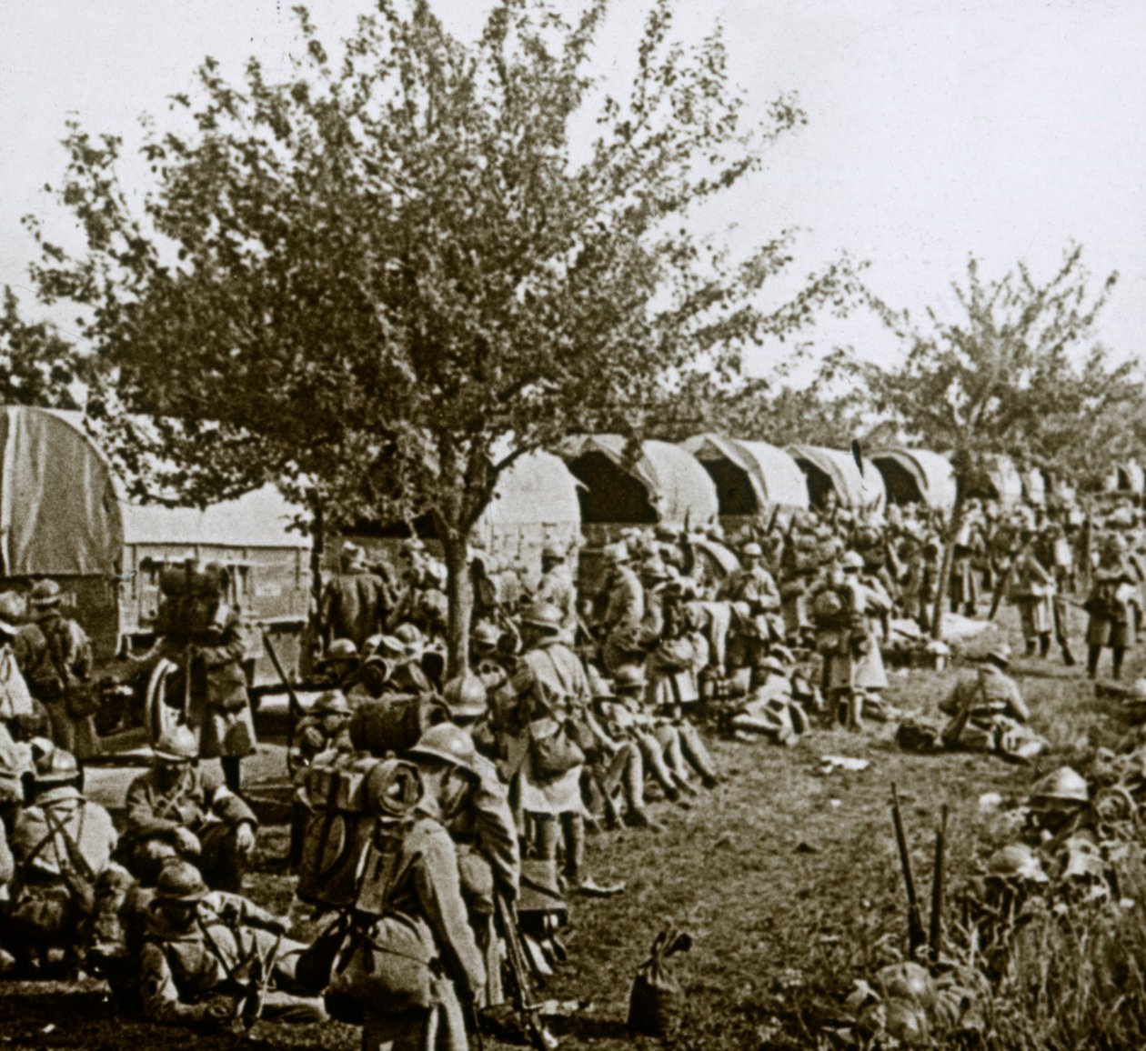 北フランス、ヴェルダン、c1914-c1918への上り坂 作： 不明