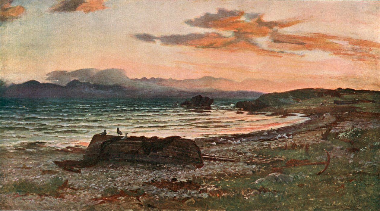 スカイへのおやすみ、1895年、c1902。 作： 不明