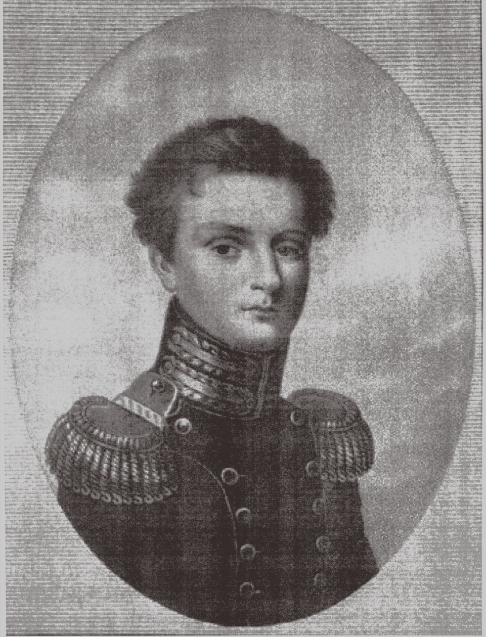 ロシアの大公ミカエルPavlovich 1798-1849、c。 1815 作： 不明
