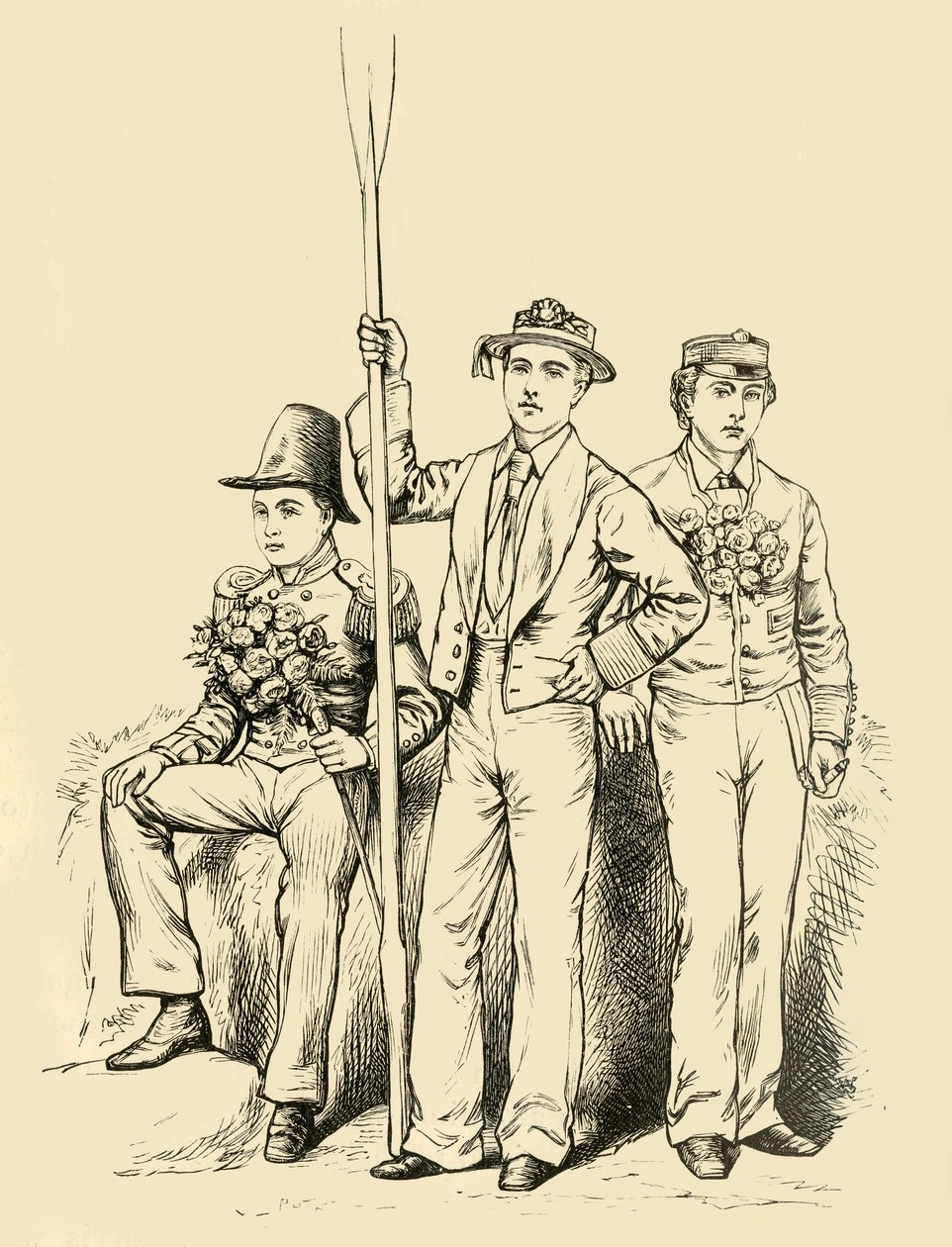 1911年6月4日のグループ。 作： 不明