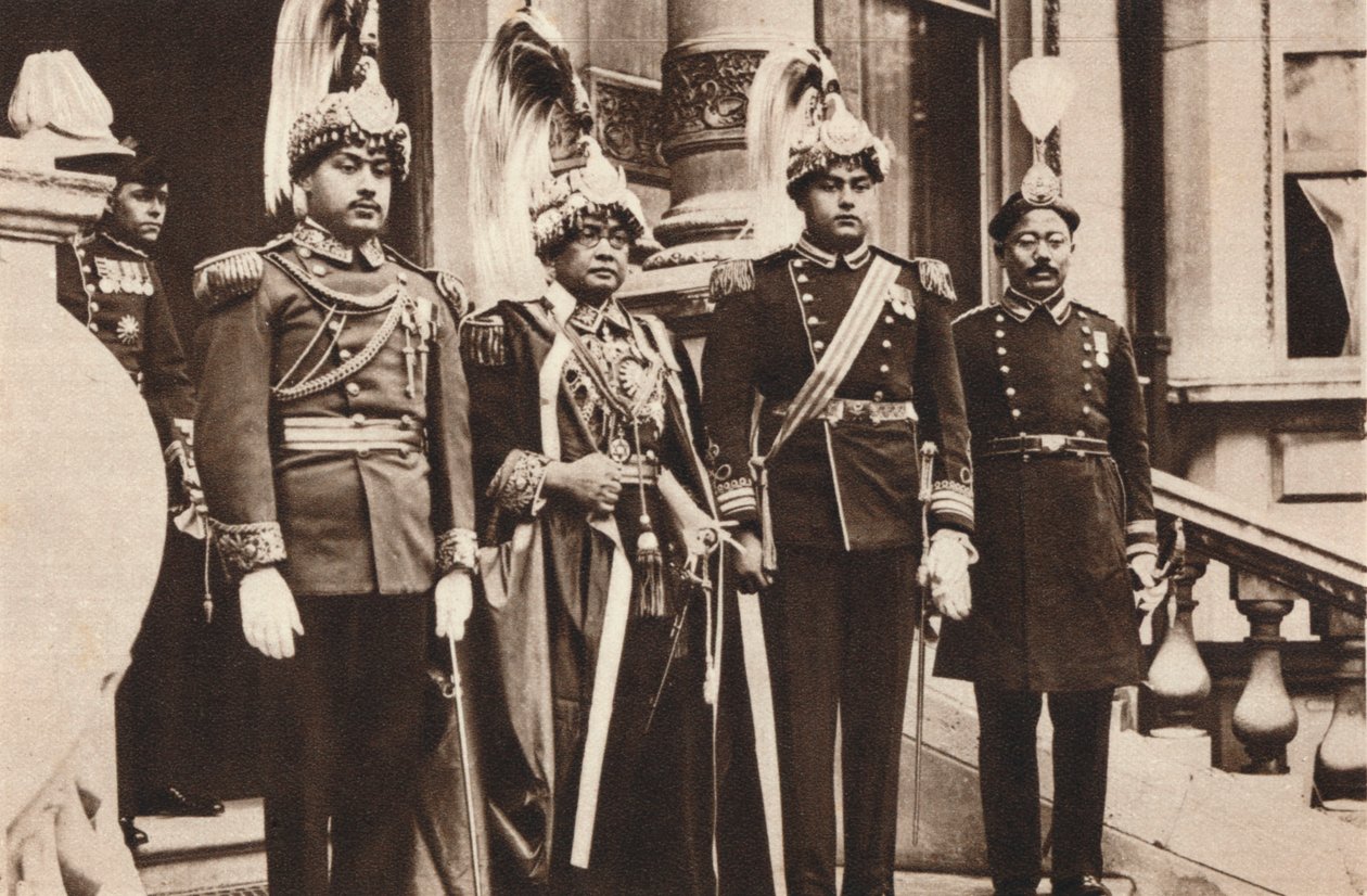 マハラジャBhim Shum Shere Jung Bahadur Rana、1937年 作： 不明