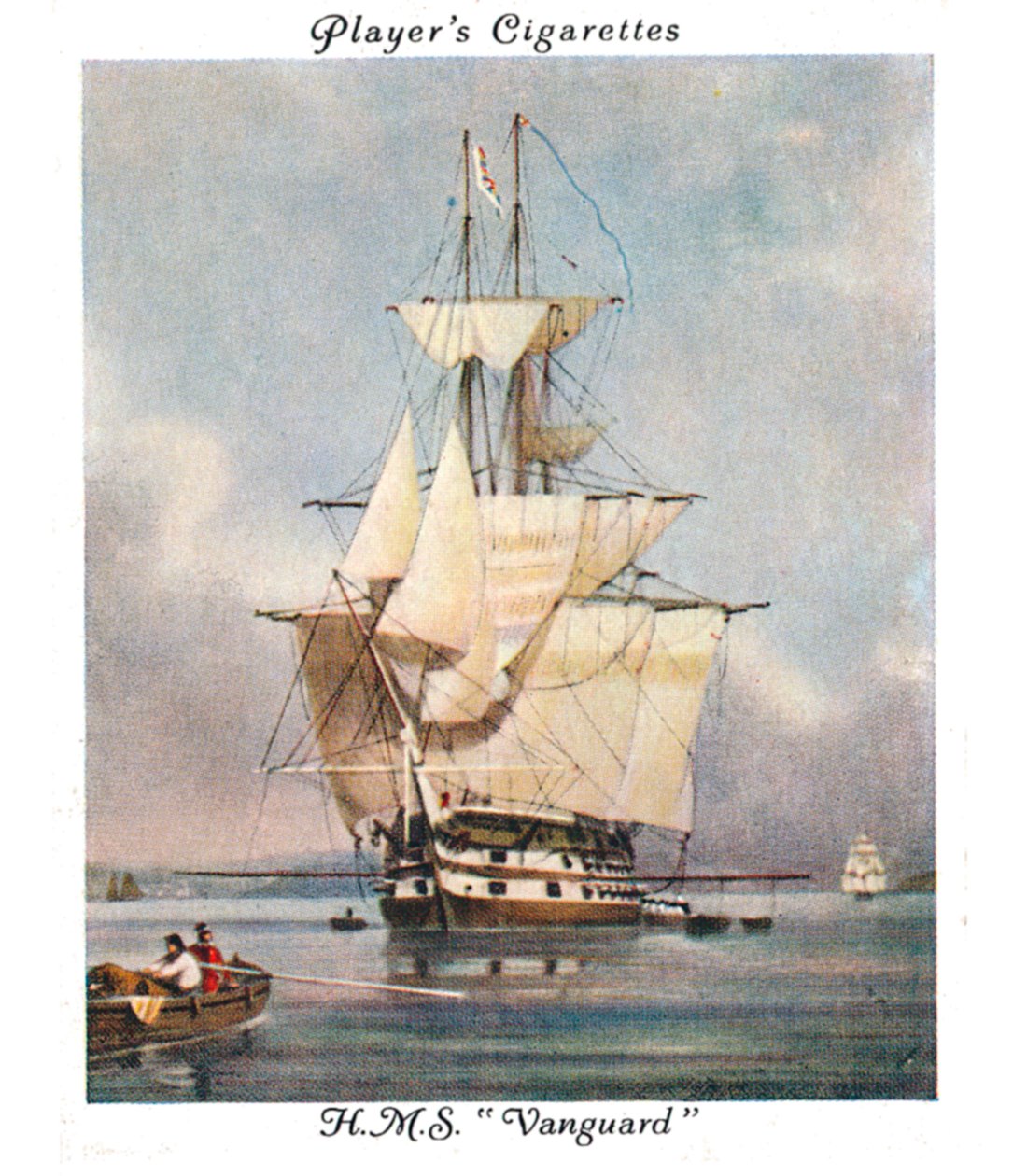 HMSVanguard、1936。 作： 不明